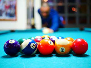 Pool table recovering material options in New Haven